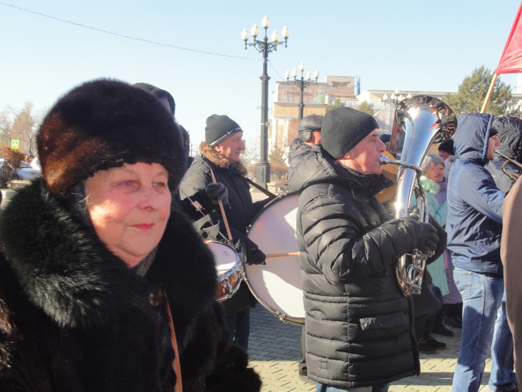 Коммунисты собрали несогласных на митинге в центре Хабаровска