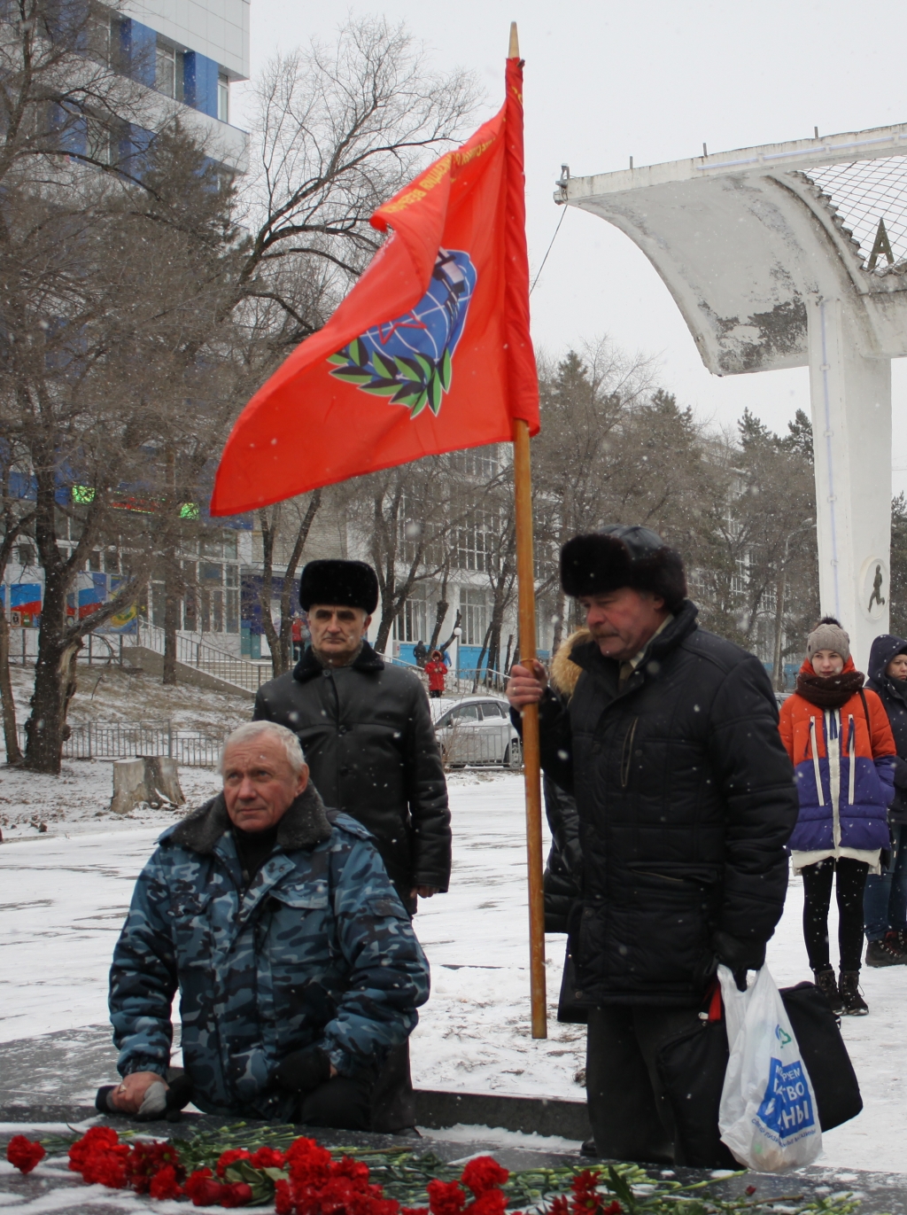 "Черный тюльпан", в память о летчеке СУ-24М. сбитом на границе Турции и Сирии