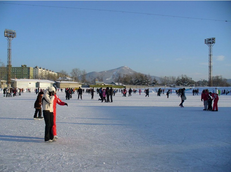 Городской каток в Арсеньеве