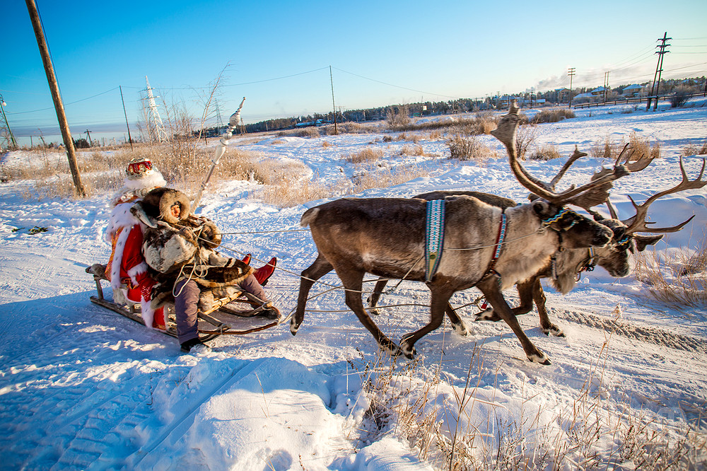 Дед Мороз из Великого Устюга прибыл в Якутск