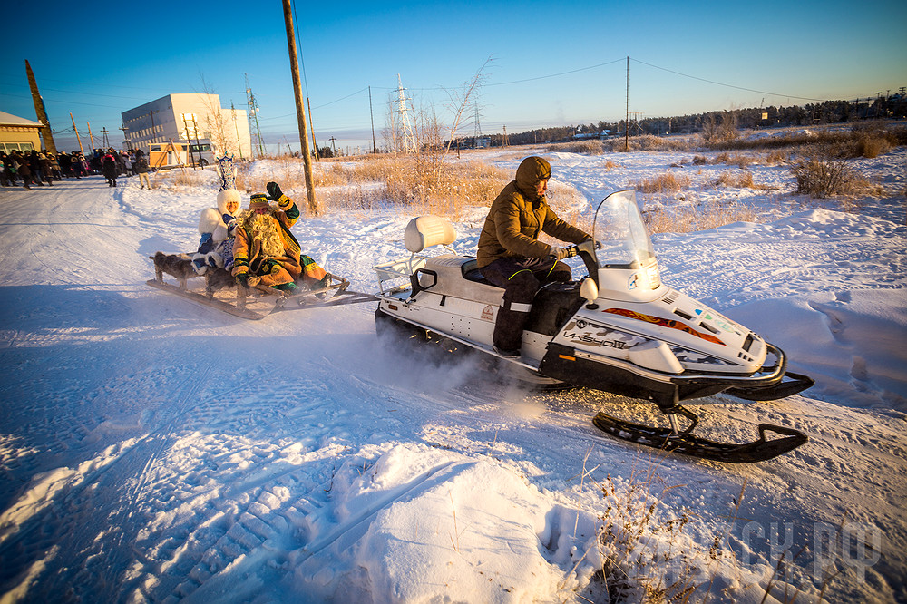 Дед Мороз из Великого Устюга прибыл в Якутск