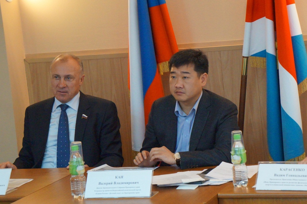 Николай Рудь и Валерий Кан