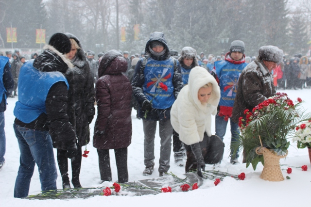 Митингом отметили День Неизвестного солдата в Биробиджане