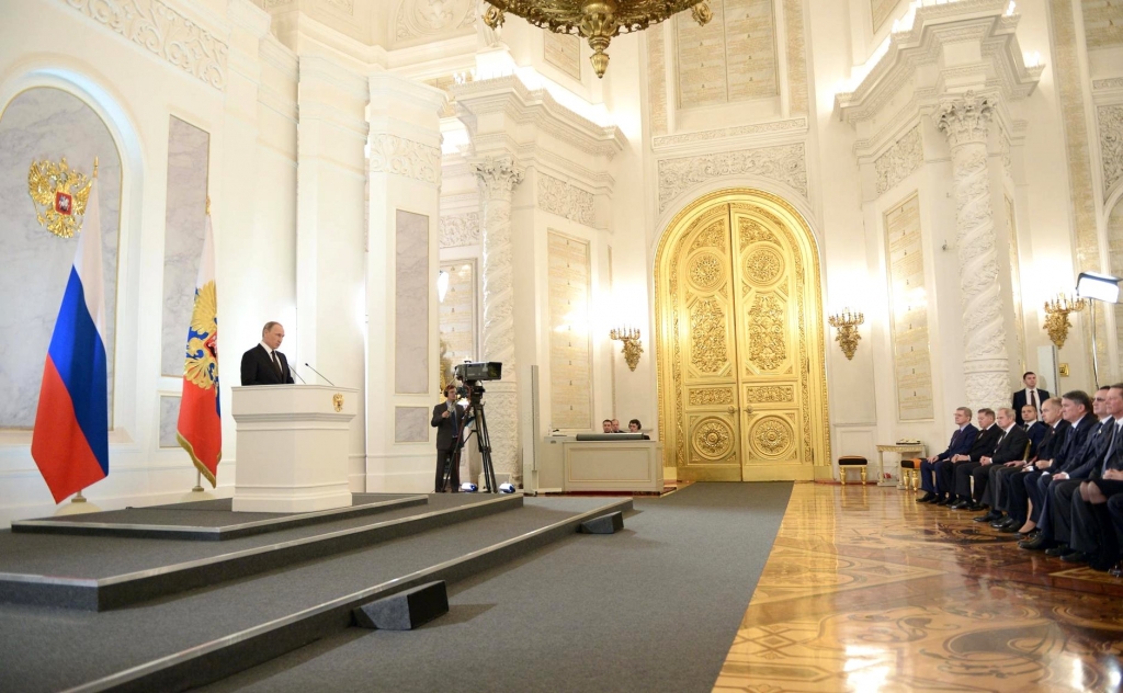 Владимир Путин обратился с посланием в Федеральному Собранию Пресс-служба президента РФ
