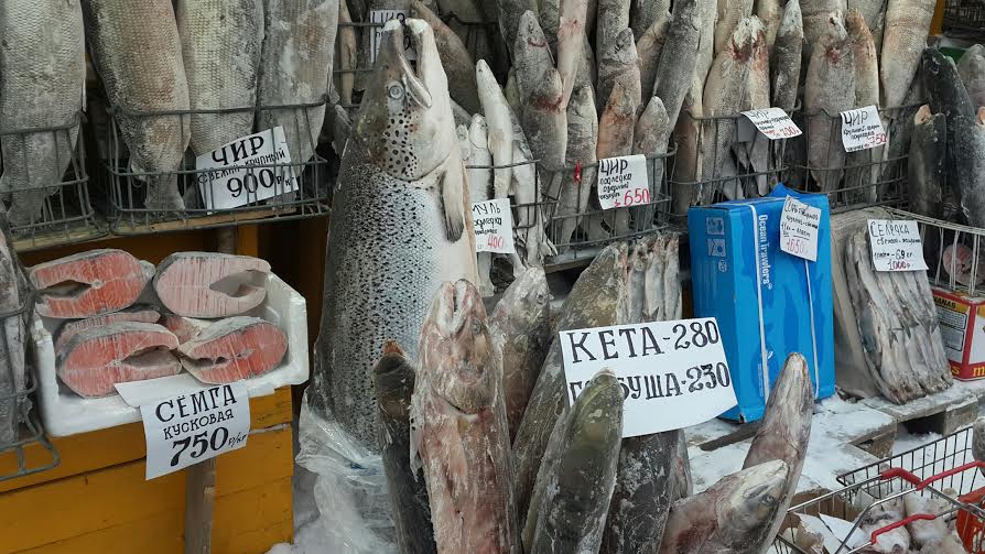 Рыбная продукция на рынках в Якутске обойдется в кругленькую сумму 