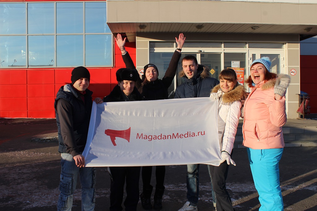 Завершение заездов в рамках гонок "Ралли MagadanMedia"