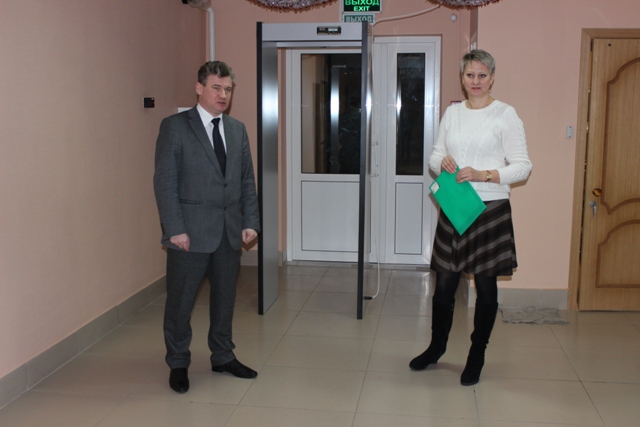 Евгений Коростелев и Ольга Пашнина перед началом обхода