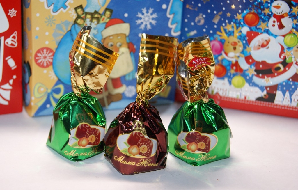 ТОП конфет из детских новогодних подарков с самыми необычными названиями