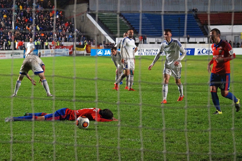 ФК "Байкал" проиграл ЦСКА