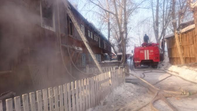 Пожилая женщина погибла в огне на севере Иркутской области 