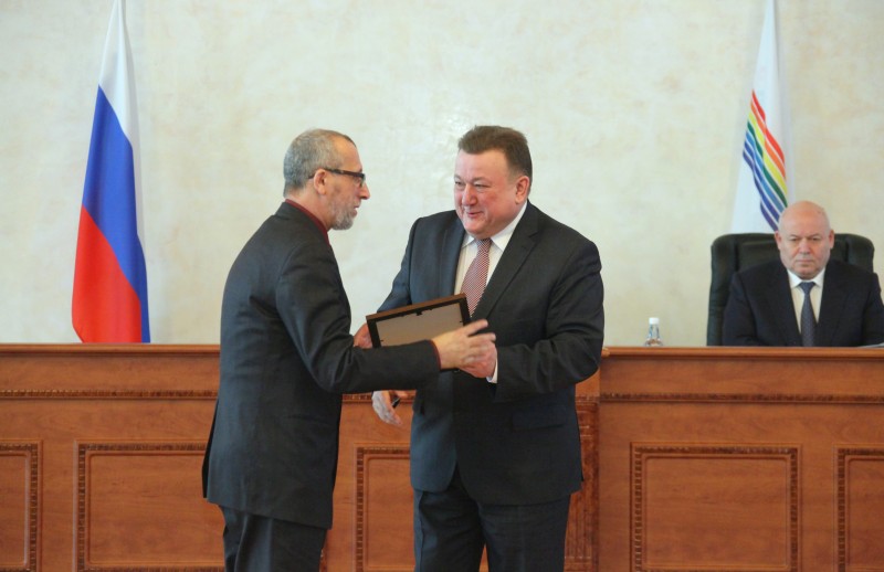 У Александра Драбкина уже не первая награда