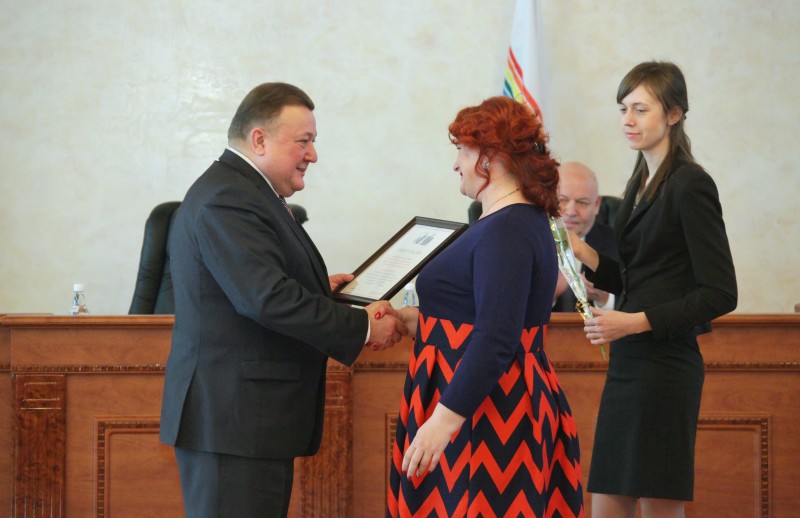 Торжественный прием ко Дню российской печати в правительстве ЕАО