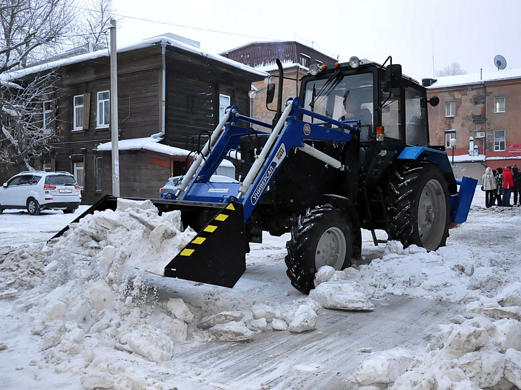 Заказать Трактор Для Уборки Снега В Новосибирске