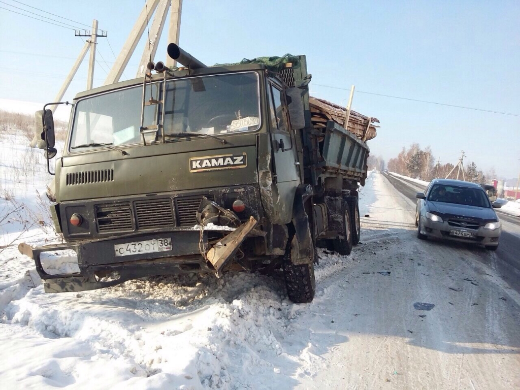 Авария в Иркутском районе 