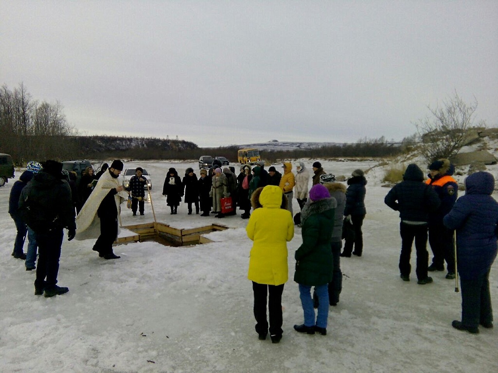 В регионе продолжаются возвышенные обряды в день Крещения Господня