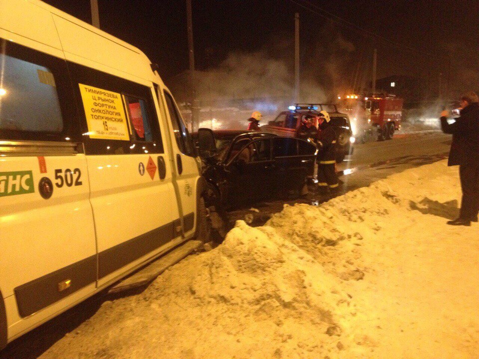 ДТП на улице Шевцова