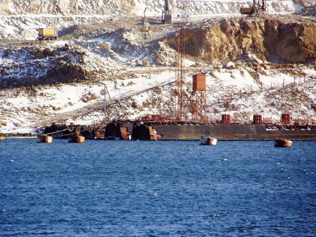 Подводная лодка К-431 в бухте Чажма Юрий Евдан