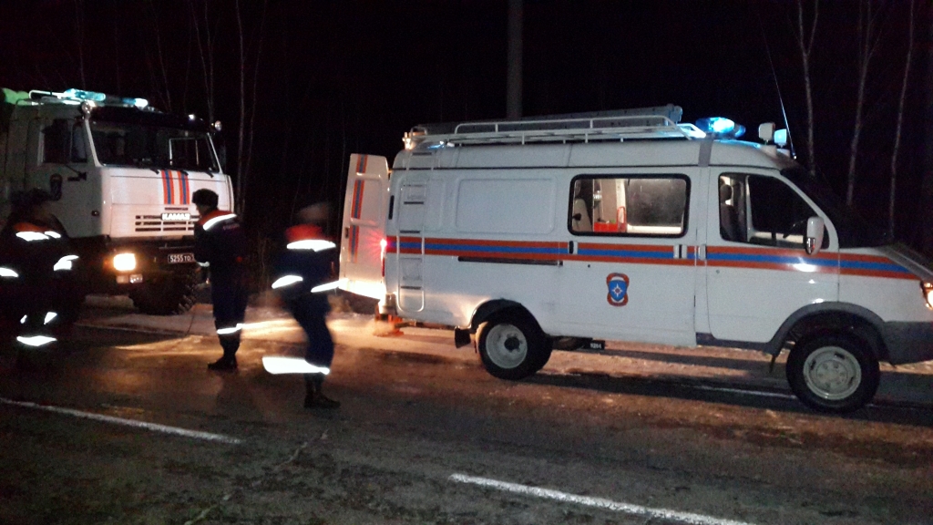 Машина встала из-за того, что замерзли воздушные подушки в ходовой части