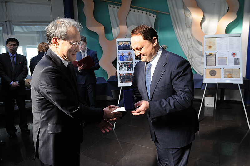 Глава Владивостока Игорь Пушкарёв поздравил консулов с Днем дипломатического работника