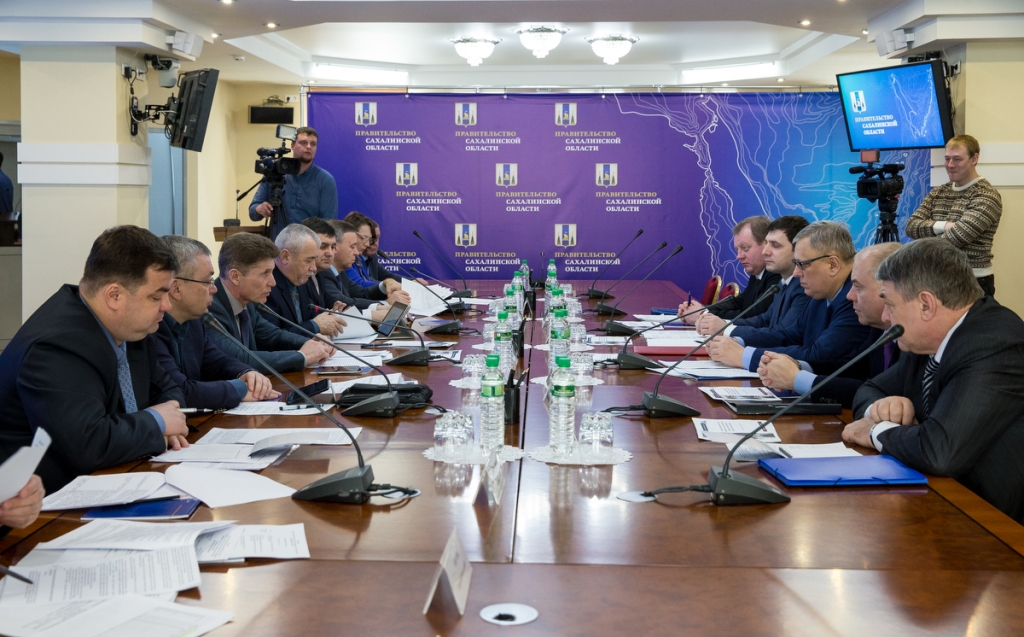 Встреча в правительстве региона Пресс-служба ПСО