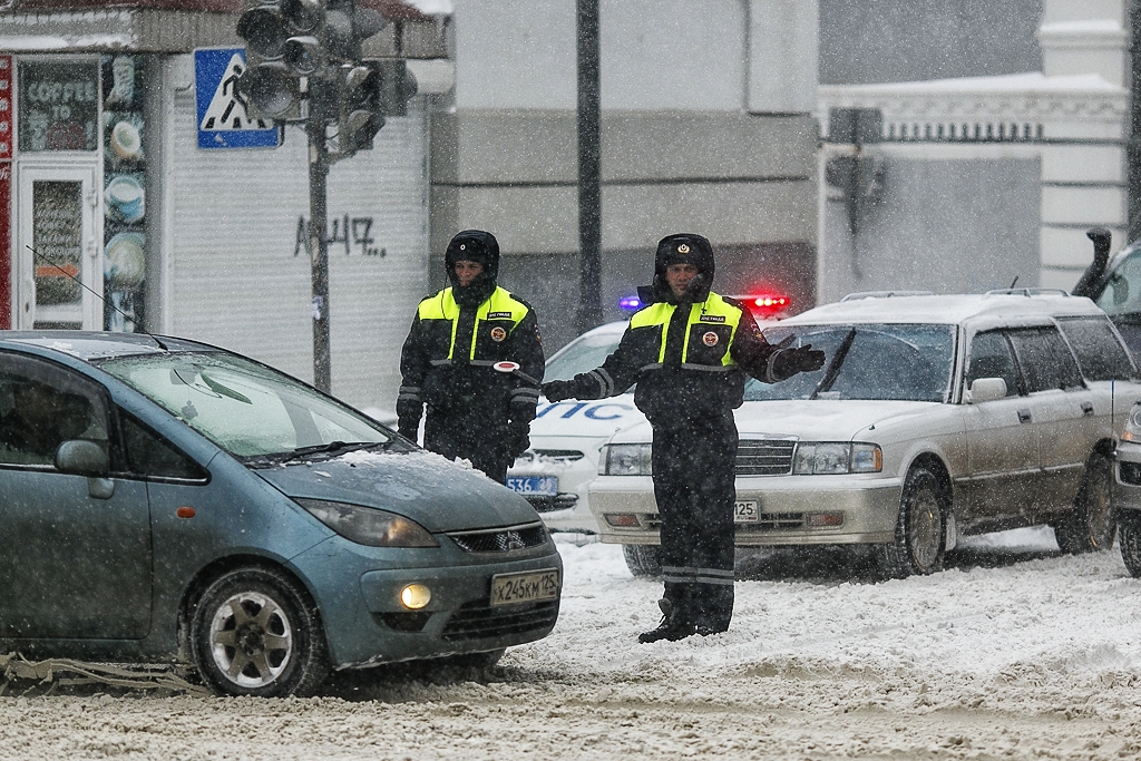 Привлечь внимание общественности к "пьяным авариям" намерены полицейские ЕАО Хитров Александр, РИА PrimaMedia