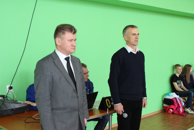 Мэр города на открытии турнира