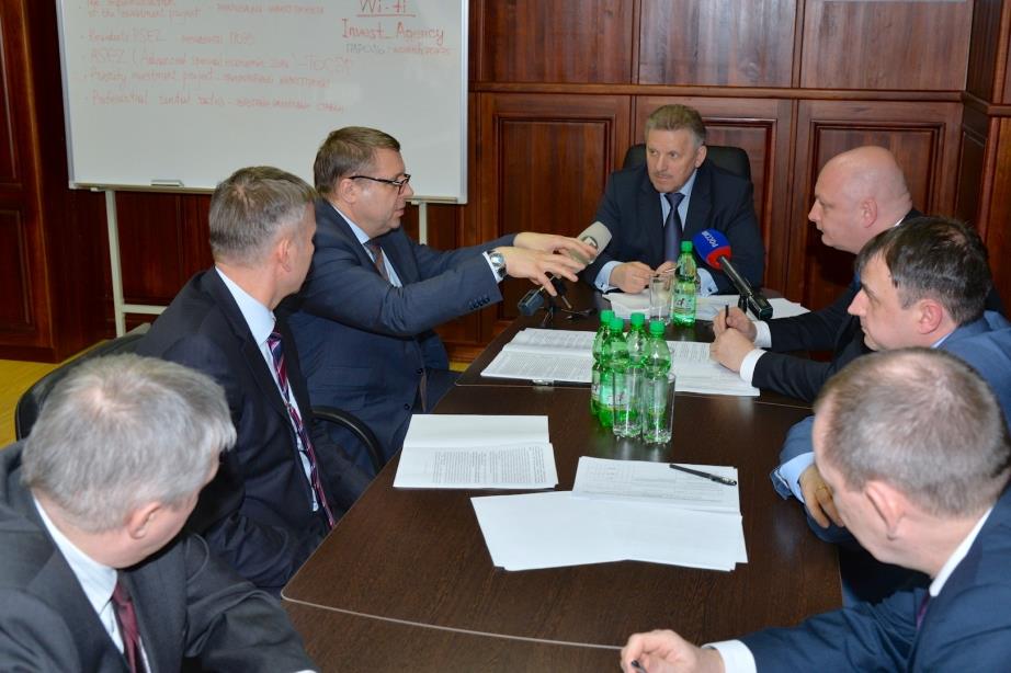 Посещение Агентства Губернатором Хабаровского края Вячеславом Шпортом