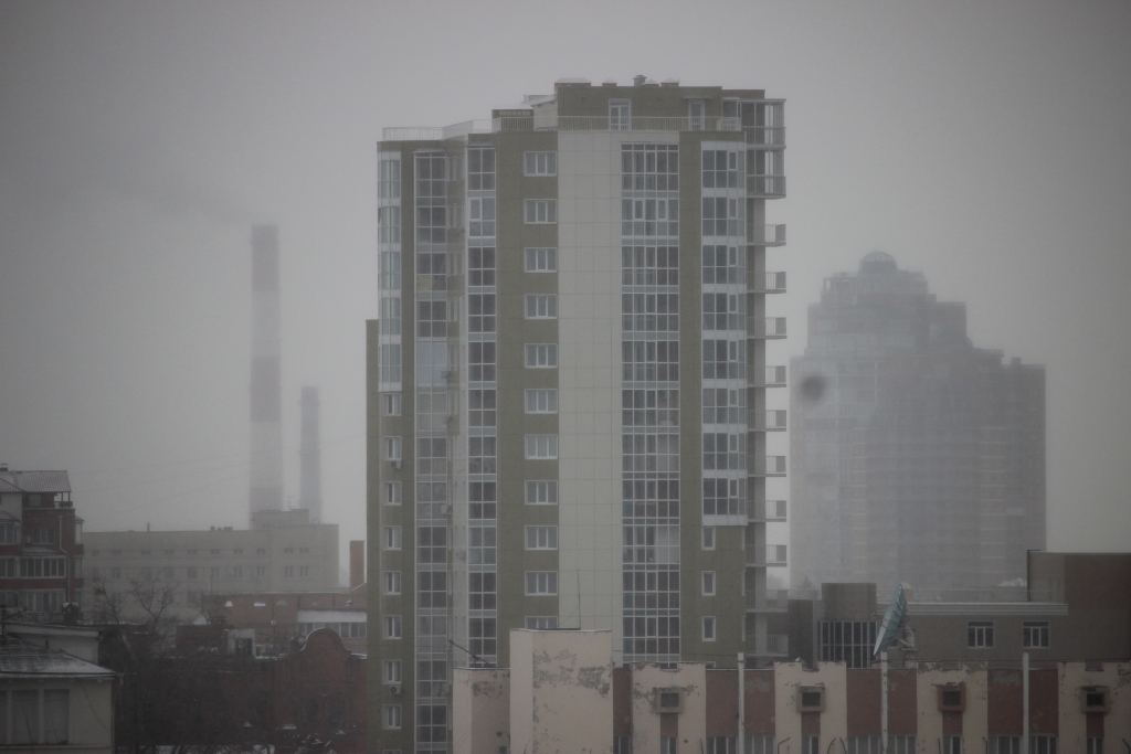 Мокрый снег принес в Хабаровск сегодня западный циклон