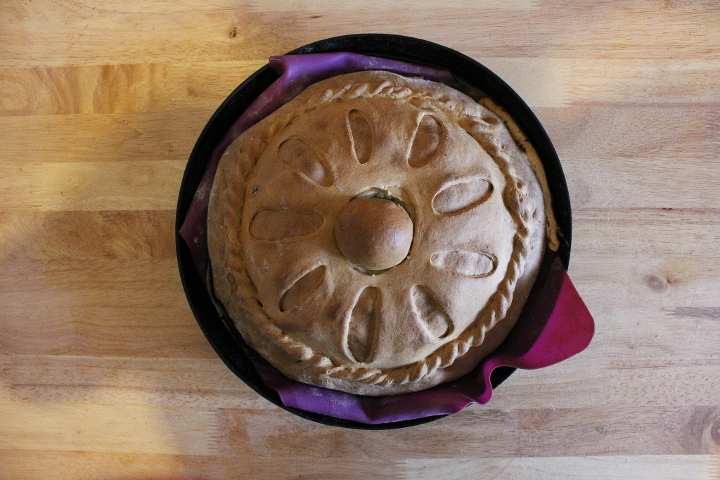 Татарский пирог Балиш с курагой — рецепт с фото пошагово