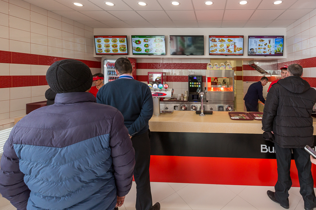 Сеть ресторанов быстрого питания BurgerClub