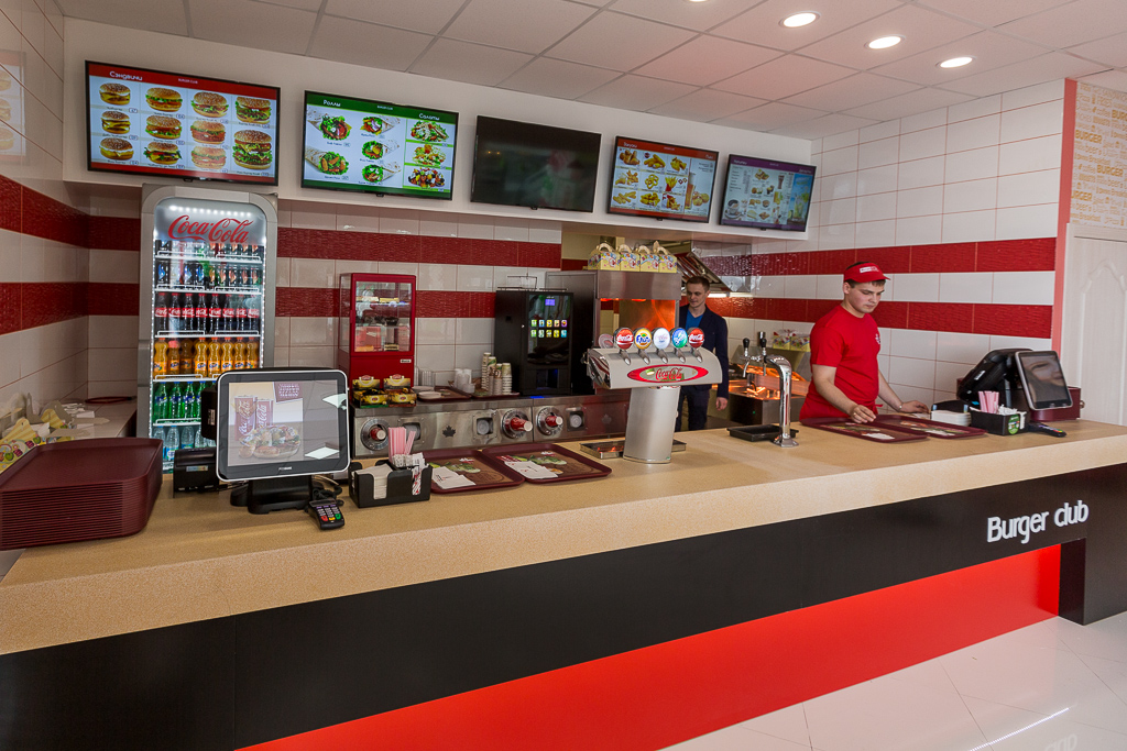 Сеть ресторанов быстрого питания BurgerClub