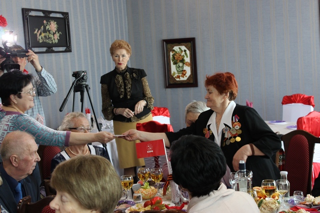 Вручение медалей "Дети войны"