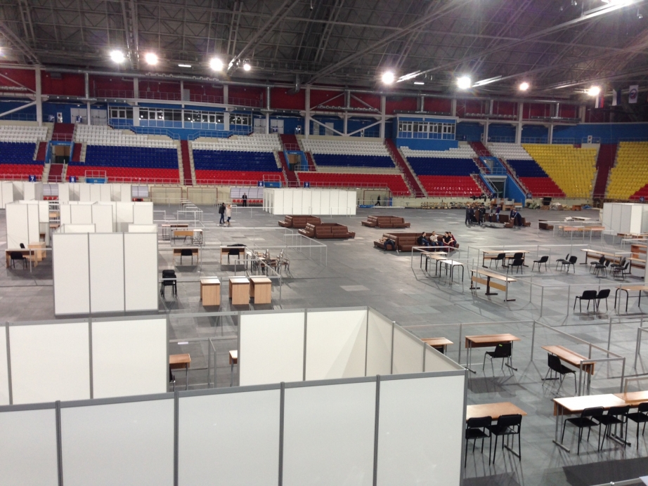 Площадки для соревнований накануне осмотрели члены краевого правительства