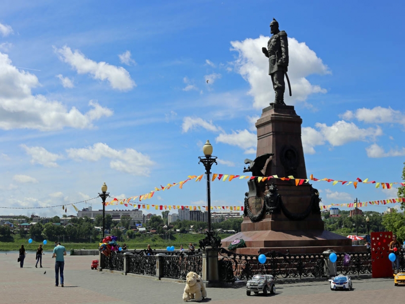 Памятник Александру III Оленникова Мария, IrkutskMedia