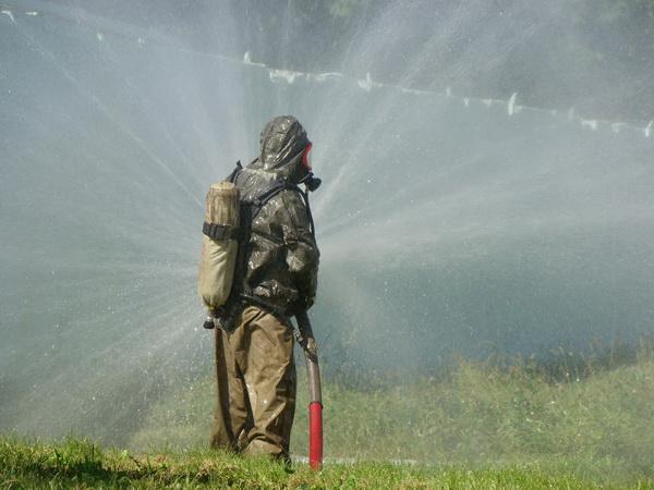 Главное не дать газу распространиться