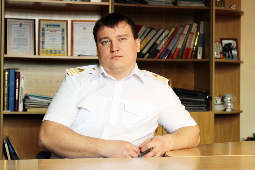 Руководитель практики по судовождению на ВВП Евгений Агеев