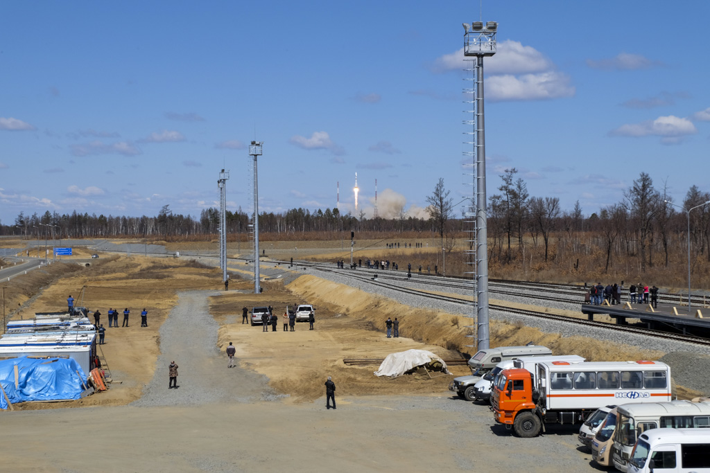 Первый старт с космодрома Восточный прошел успешно