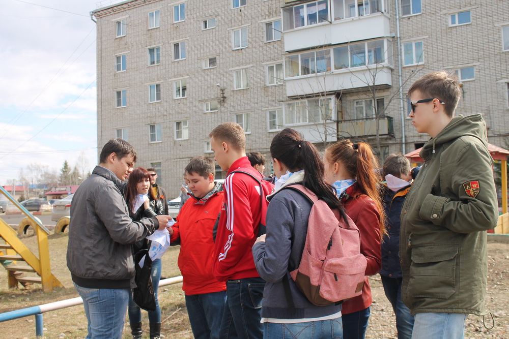 Акция "Сирень Победы"-2016 в Биробиджане