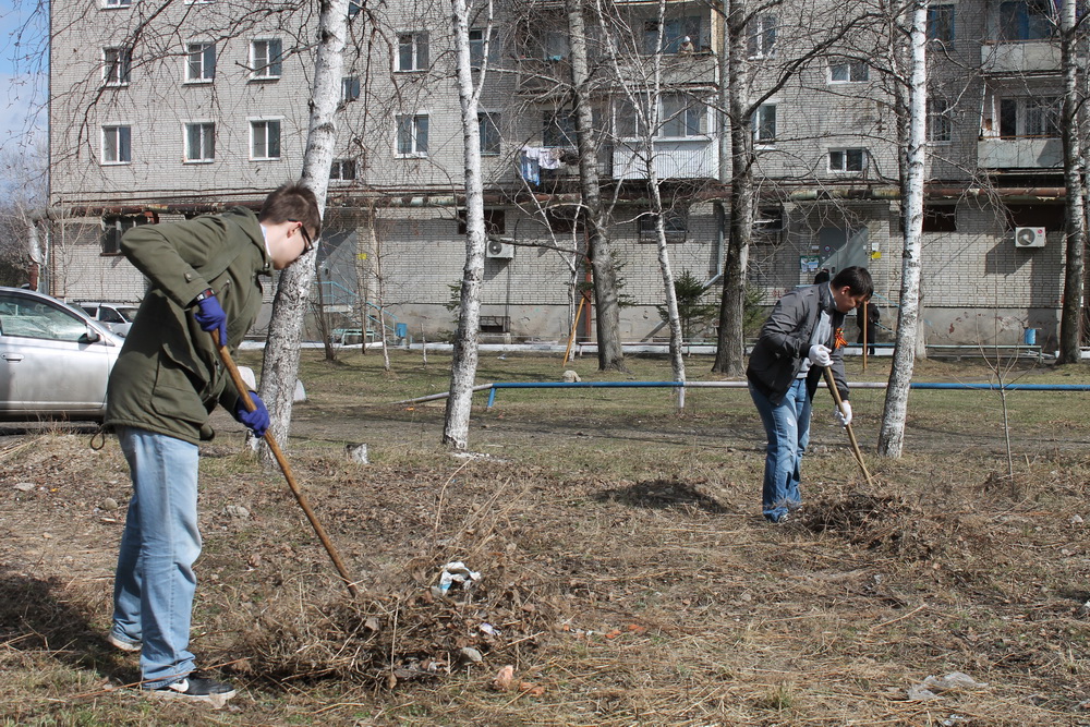 Акция "Сирень Победы"-2016 в Биробиджане