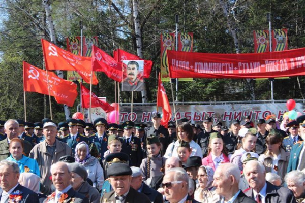 Празднование 9 Мая в Биробиджане, 2015 год