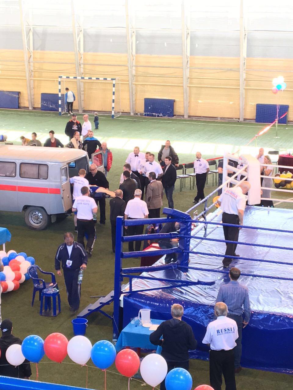 Боксер из Омска получил тяжелую травму на турнире в Магадане Скачков Юрий, EAOmedia