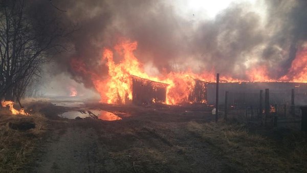 Пожар Из социальных сетей