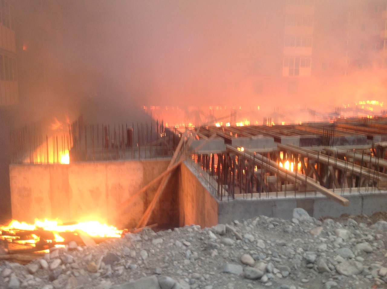 Пожар  Пресс-служба ГУ МЧС по Иркутской области 