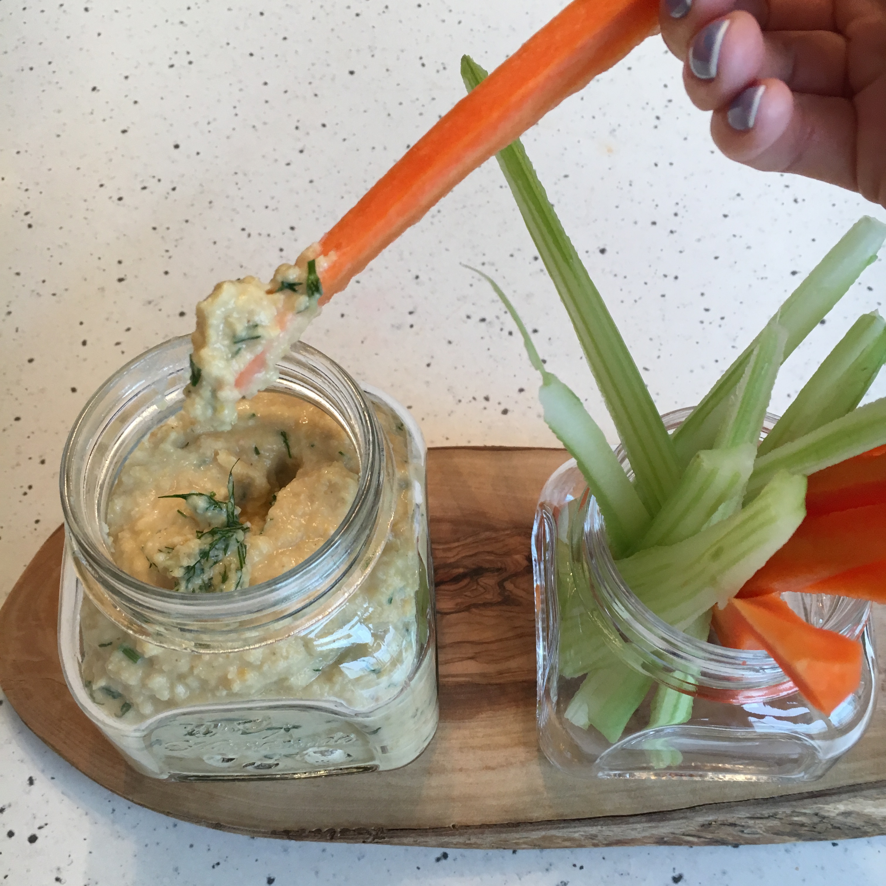 Готовое блюдо - хумус Анна Самойлова