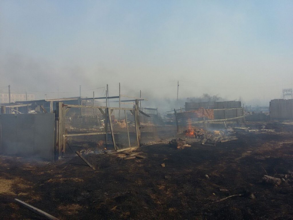 Пожар Из социальных сетей