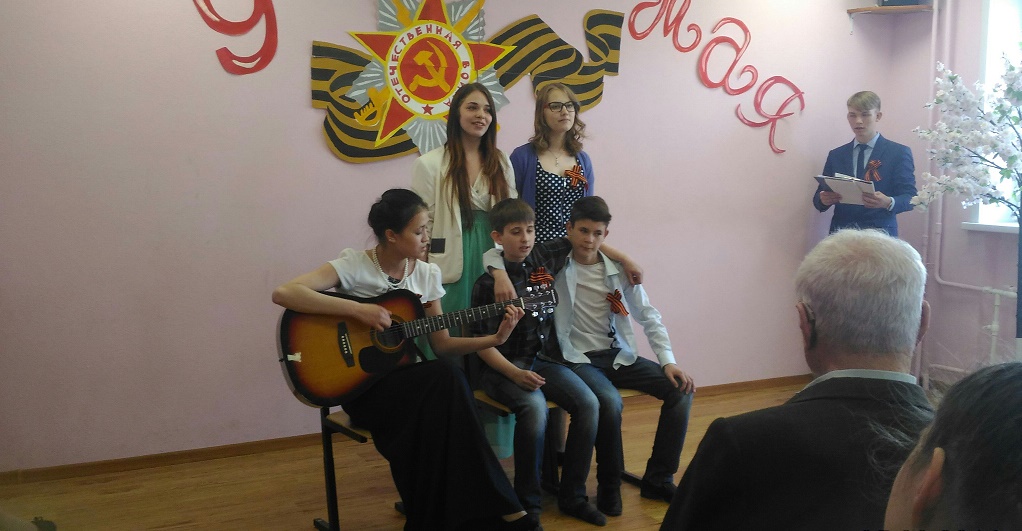 Встреча с ветеранами ВОВ Из архива Виктора Баринова