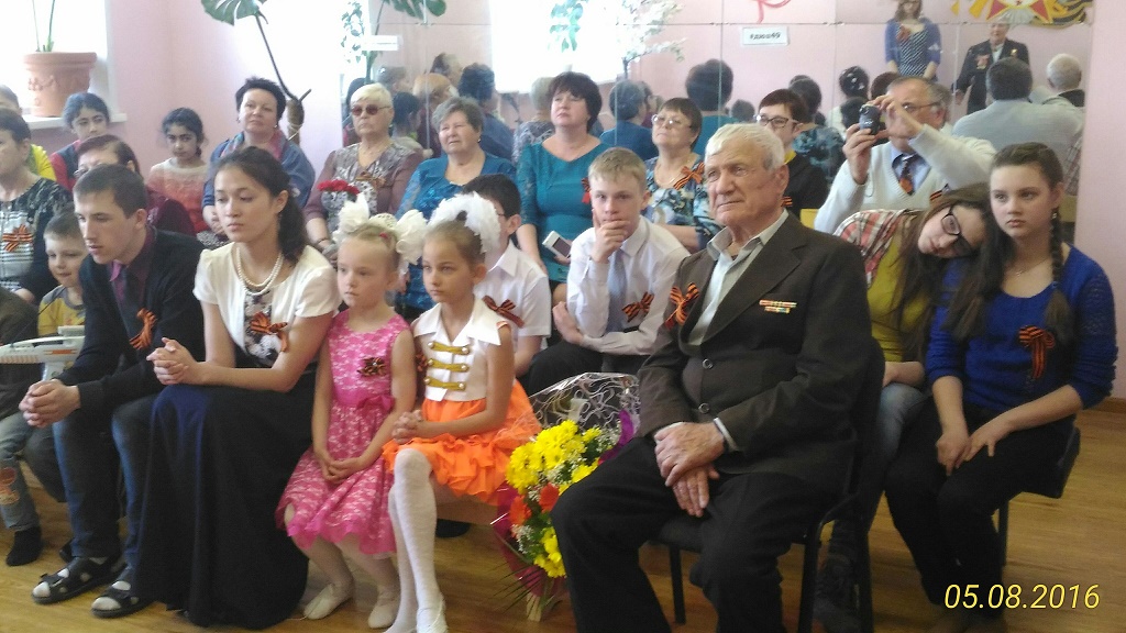 Встреча с ветеранами ВОВ