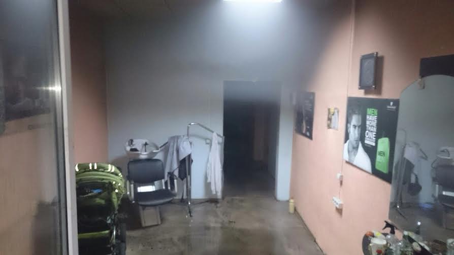 Парикмахерская после пожара Пресс-служба ГУ МЧС России по Иркутской области