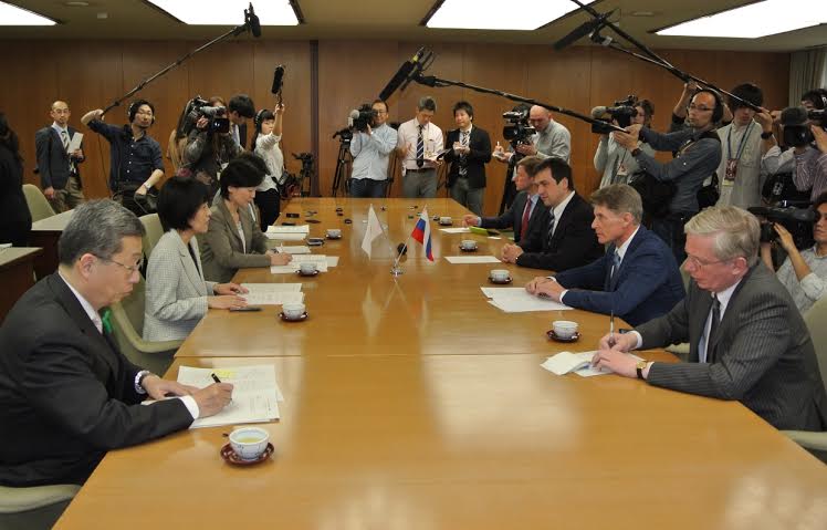 Встреча Пресс-служба правительства Сахалинской области