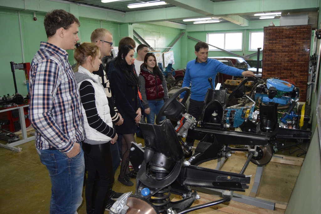 На факультете МИТТ есть собственный автокласс